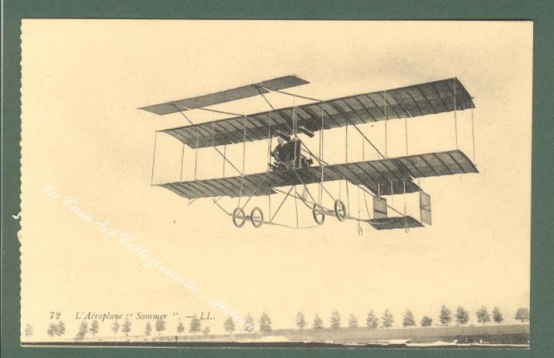 AVIAZIONE. Aeroplano Sommer.