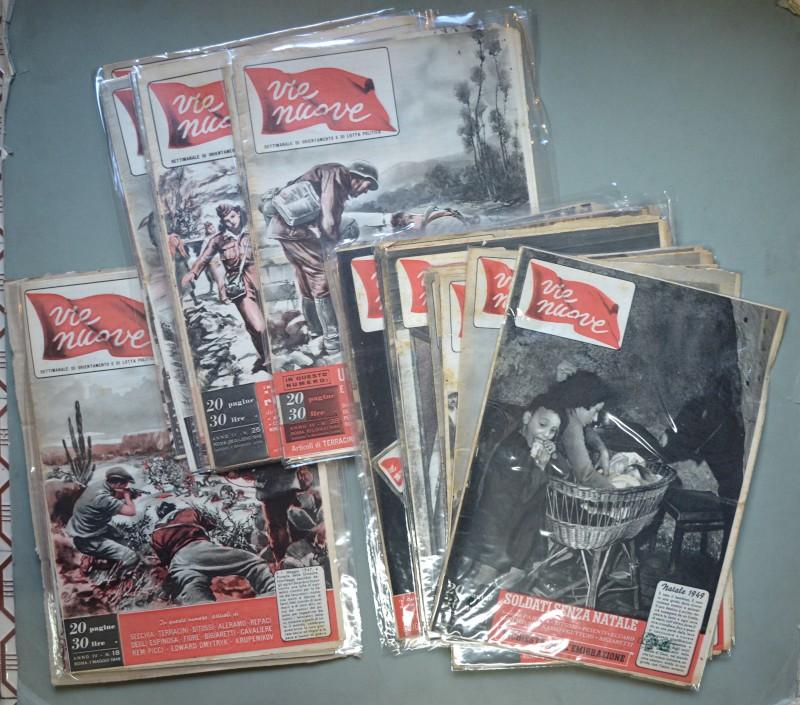 (Periodico illustrato – comunismo) VIE NUOVE. Rivista edita a Roma. Anno IV (1949)...