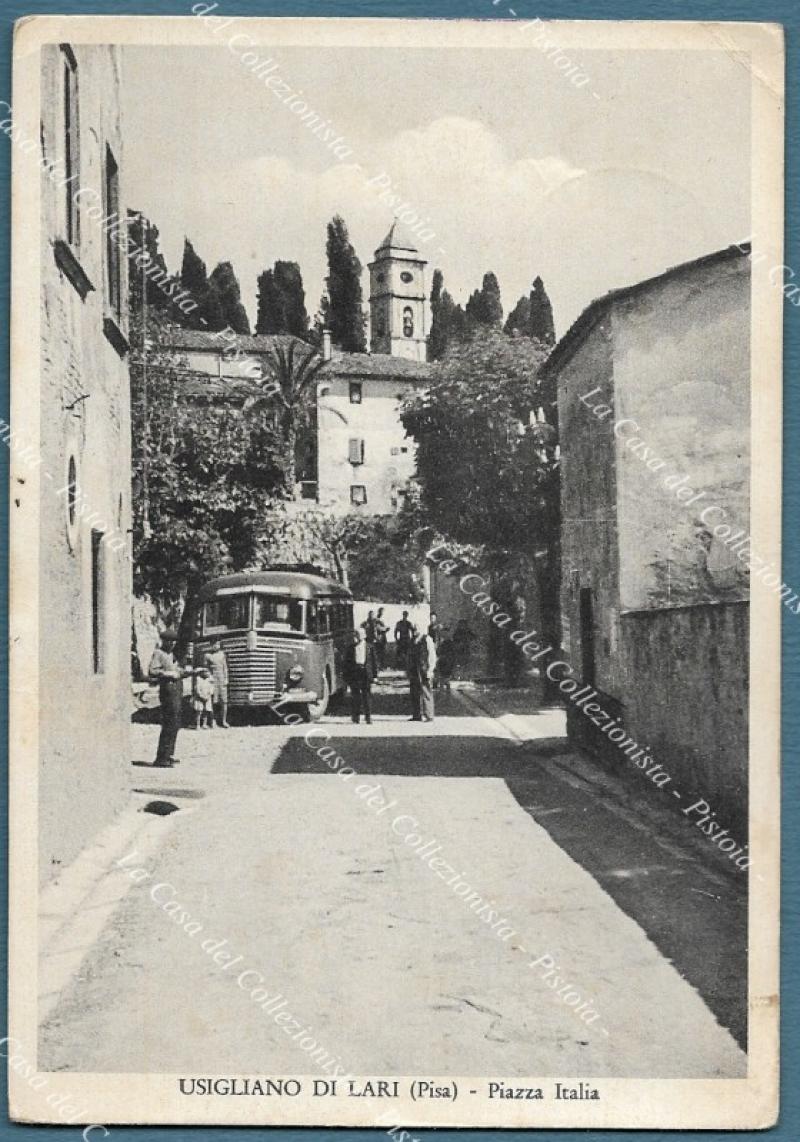 USIGLIANO DI LARI, Pisa. Piazza Italia.