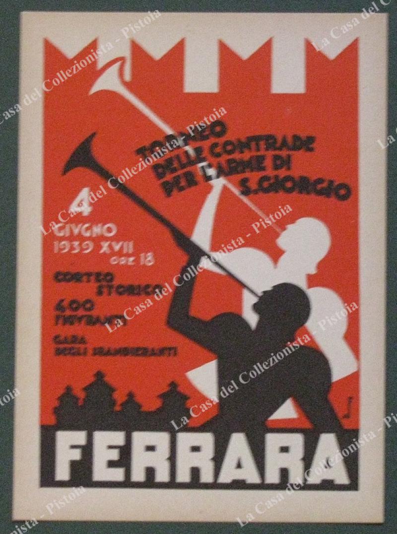 FERRARA. 1939 TORNEO DELLE CONTRADE.