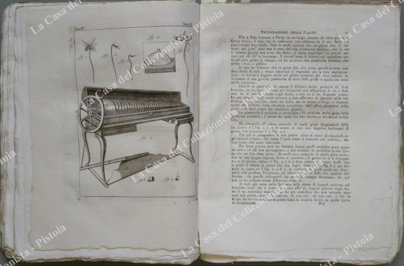 (Scienza – tecnica) SCELTA DI OPUSCOLI INTERESSANTI. Nuova edizione. TOMO II°. Contiene i 12 volumi dell’anno 1776. Milano, Stamperia di Giuseppe Galezzi, 1782.