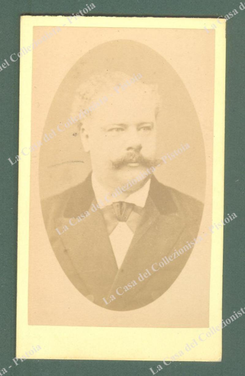 SCARIA EMIL (1838 - 1886). Cantante lirico austriaco. Foto, circa 1880