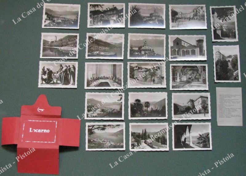 SVIZZERA. LOCARNO, Lago Maggiore. 20 fotografie d'epoca in custodia originale. Circa 1930