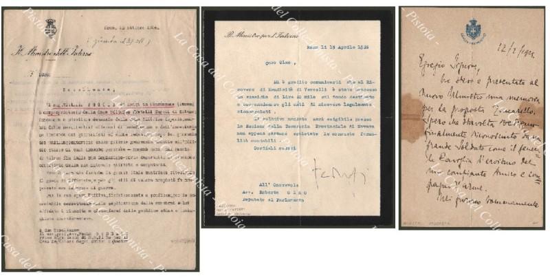 FEDERZONI LUIGI (Bologna 1878 – Roma 1867). Uomo politico, più volte ministro. Nella seduta del Gran Consiglio del 25 luglio 1943 votò contro Mussolini e per questo a Verona fu condannato a morte in contumacia.