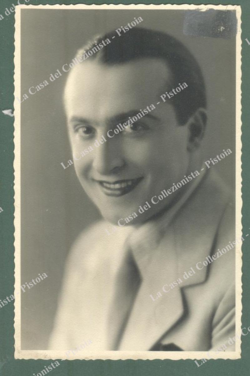 NUTO NAVARRINI. Fotografia d'epoca. Circa 1940