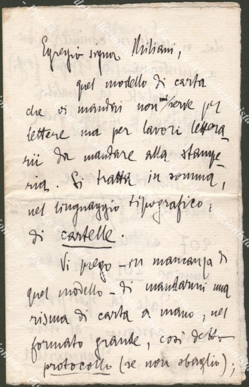 D'ANNUNZIO GABRIELE (Pescara 1863 - Gardone 1938). Poeta, drammaturgo e romanziere.