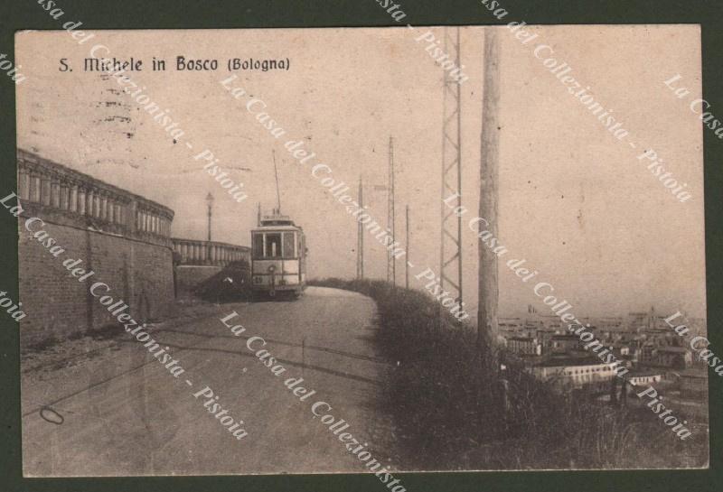 S. MICHELE IN BOSCO, Bologna. Cartolina d'epoca viaggiata nel 1917