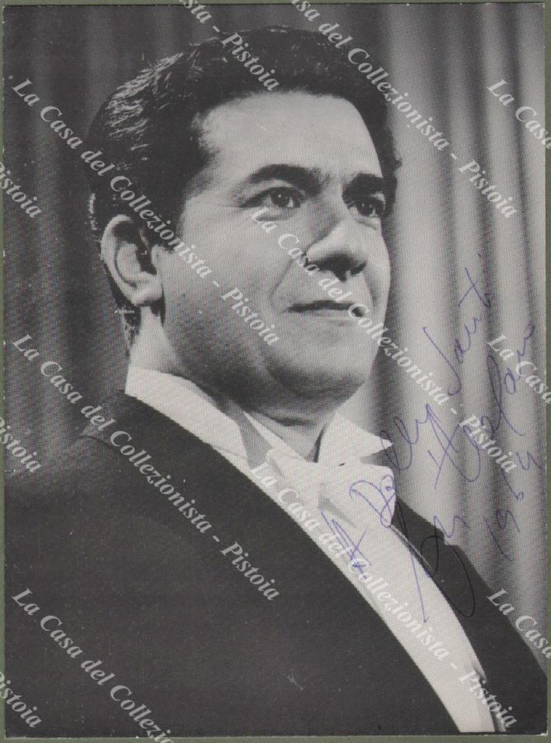 DI STEFANO GIUSEPPE (Motta Sant'Anastasia 1921 - S. Maria Hoè 2008). Tenore italiano, fra i cantanti lirici più popolari e amati del dopoguerra.0