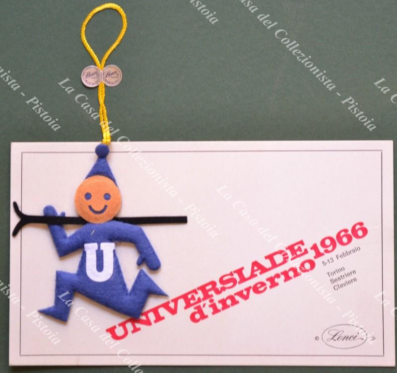 1966 MANIFATTURA LENCI. Mascotte per le Universali d'inverno Torino Sestiere Claviere