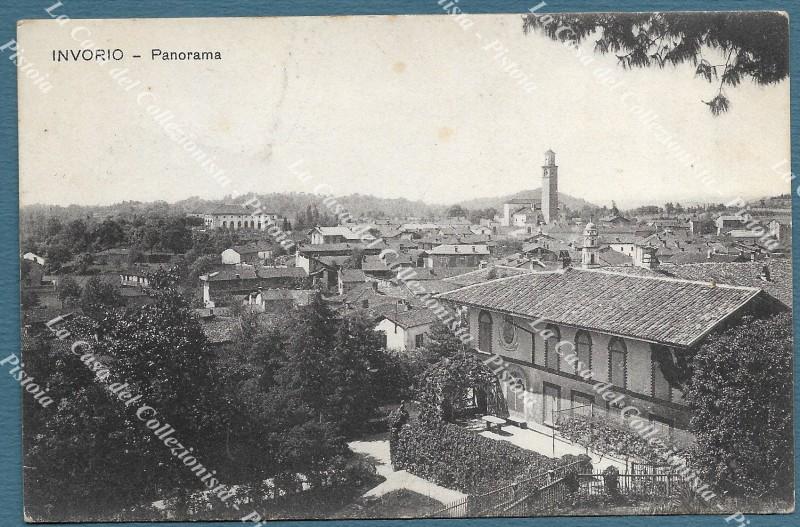 INVORIO, Novara. Panorama. Viaggiata nel 1910.