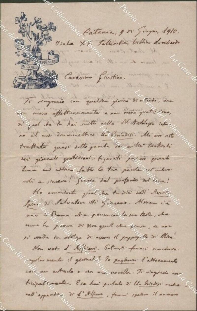 CAPUANA LUIGI (Mineo 1839 – Catania 1915). Famoso scrittore fra i massimi esponenti del Verismo.