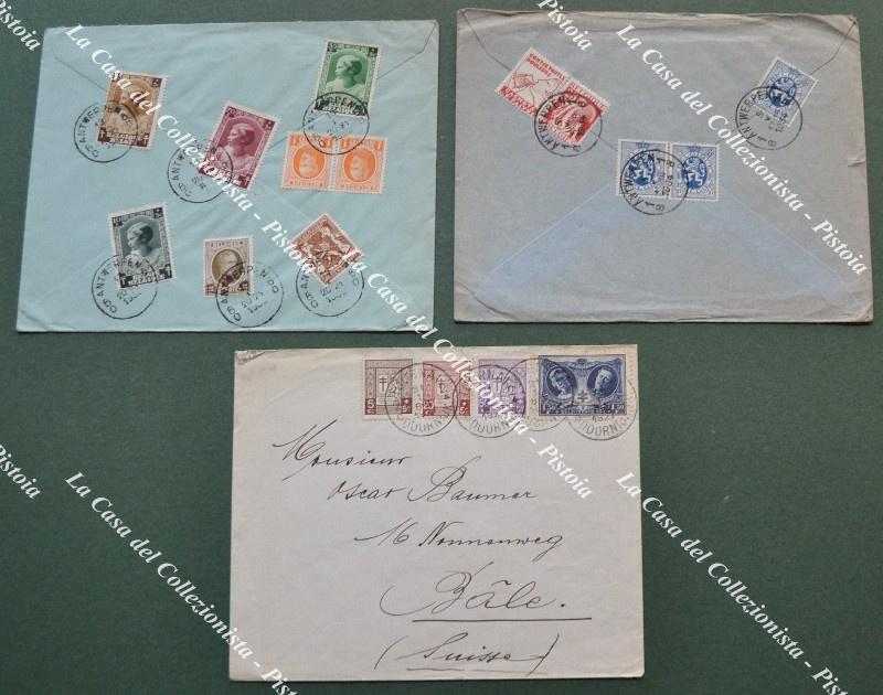 BELGIO - BELGIQUE. 3 lettere per la Germania e per la Svizzera. 1927 - 1936