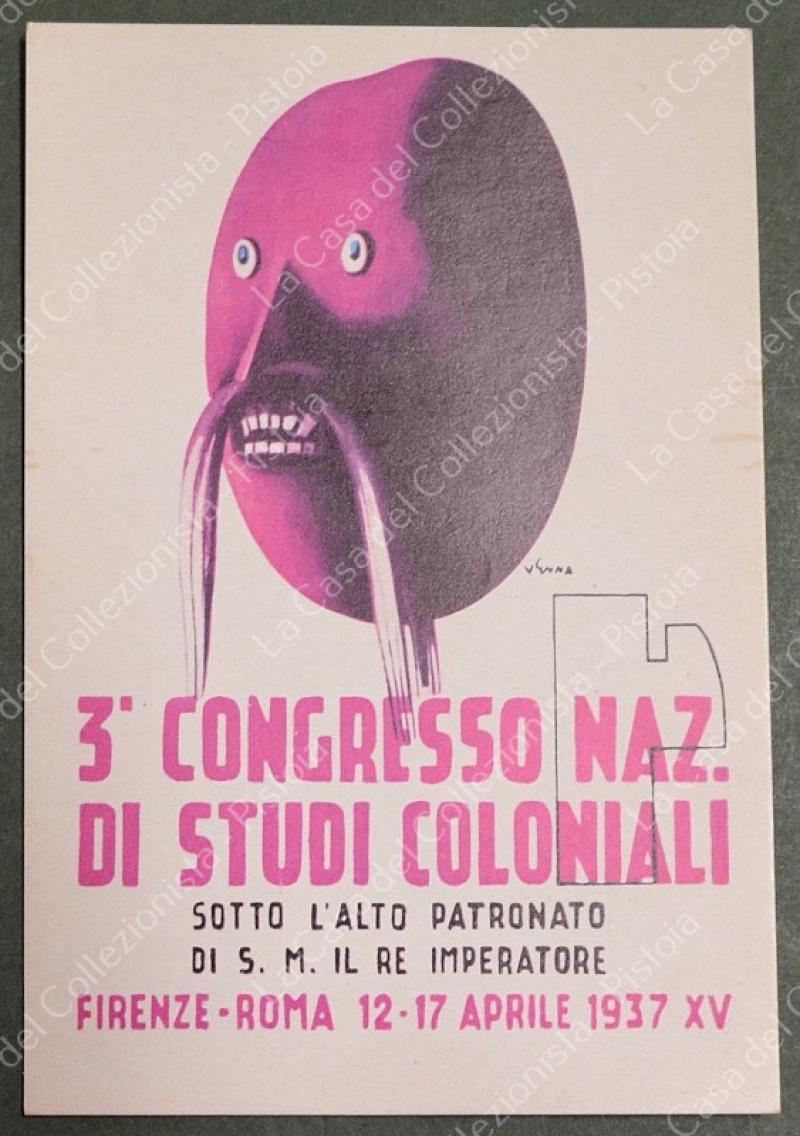 VENNA LUCIO. 3° CONGRESSO NAZ. DI STUDI COLONIALI. 1937.