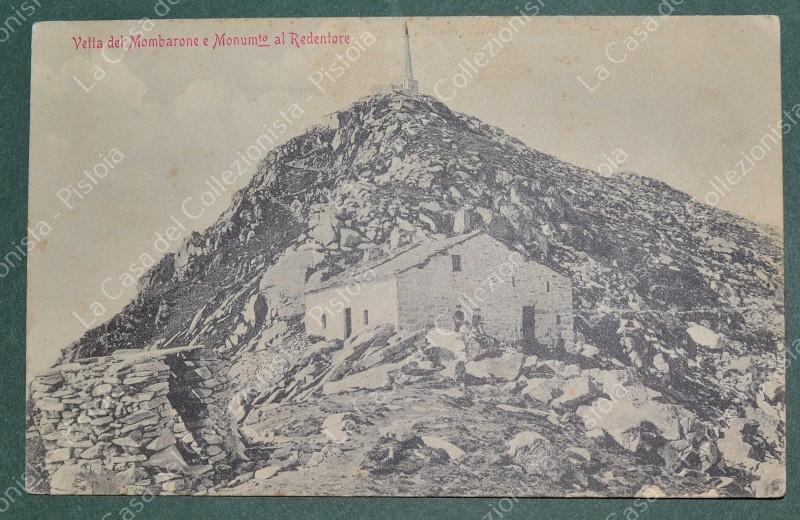 VETTA DEL MOMBARONE, Torino. Cartolina d'epoca viaggiata