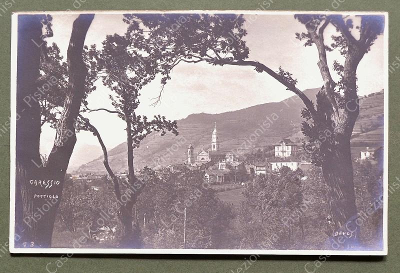GARESSIO, Cuneo. Cartolina d'epoca viaggiata