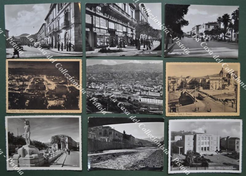 COSENZA. 9 cartoline di cui 5 viaggiate negli anni '50.