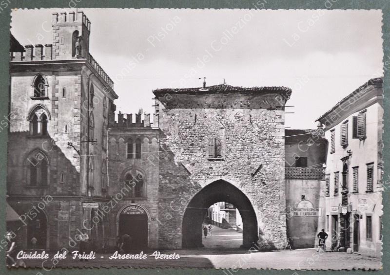 CIVIDALE DEL FRIULI. Arsenale Veneto. Cartolina d'epoca viaggiata