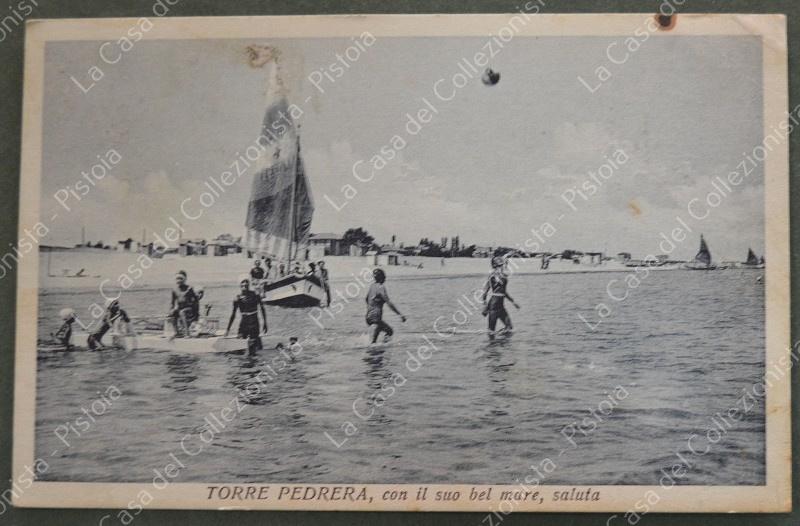 TORRE PEDRERA, Rimini. Cartolina d'epoca viaggiata