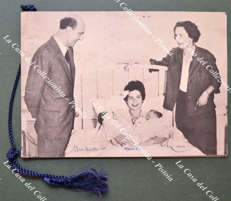 SAVOIA. CALENDARIO 1959. Autografo di Falcone Lucifero.