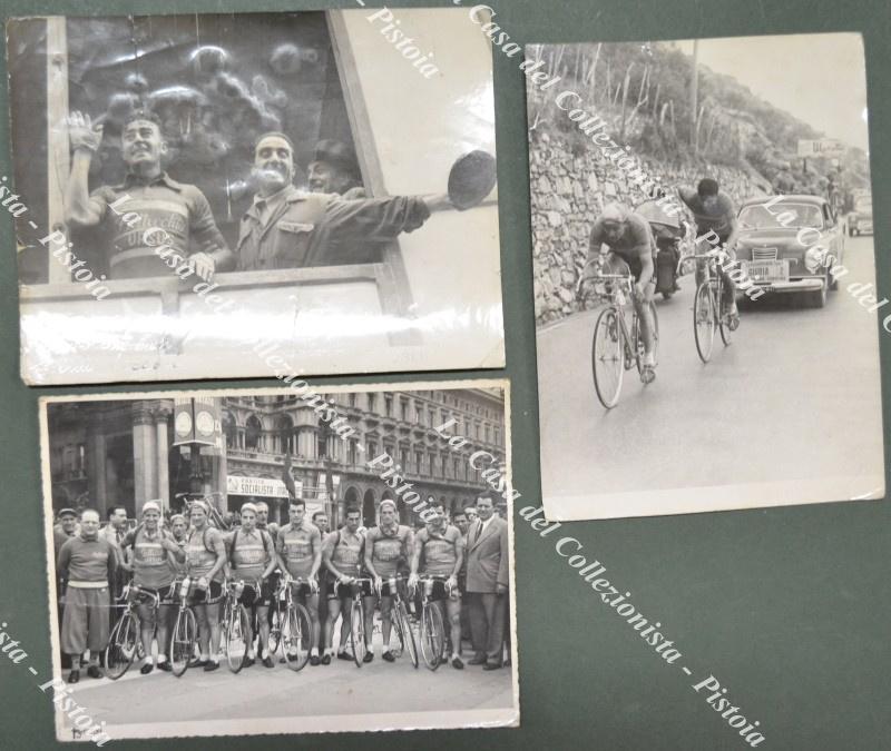 Sport - CICLISMO. Luison Bobet. 3 fotografie originali (una autografata)