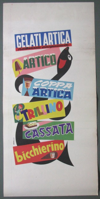 MANIFESTO, Gelati Artica