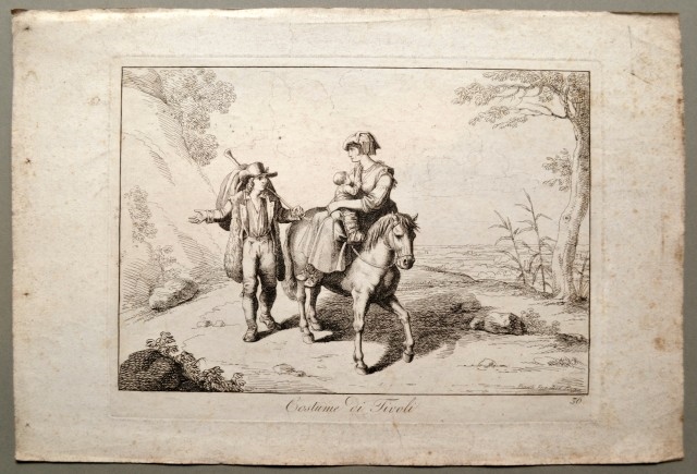 LAZIO. Costume di Tivoli.